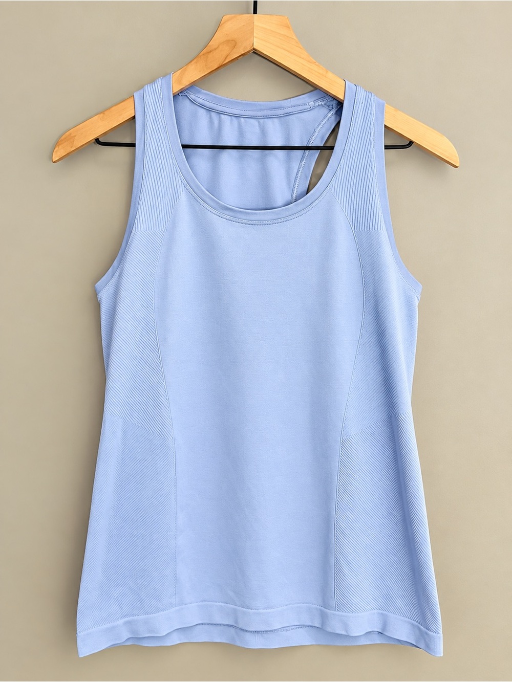 Sweaty Betty Seamless Workout Tank Top Laguna Blue Size L
